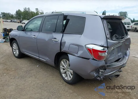 2008 Toyota Highlander Hybrid Limited z USA, uszkodzony, nr VIN JTEEW44A282017960